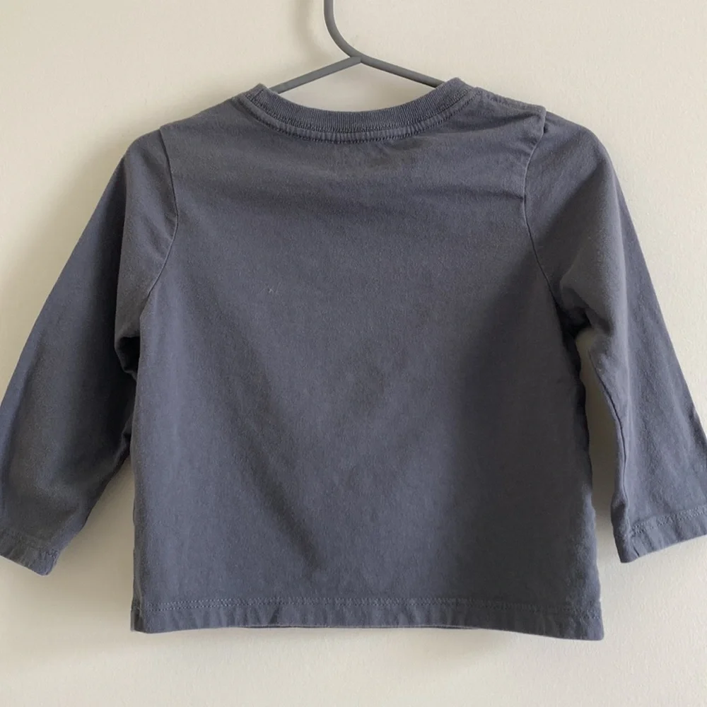 *EUC* The Children’s Place Construction Truck Long Sleeve Graphic Tee